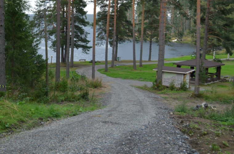 Mustapyörteen ranta. (Kuva: Kirsti Sainola-Rodriguez)