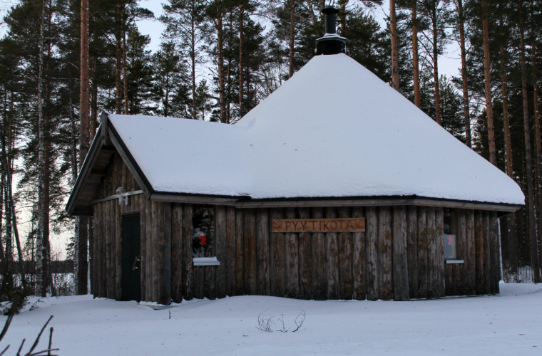 Pyytikota (Kuva: Pohjois-Karjalan Kylät ry)
