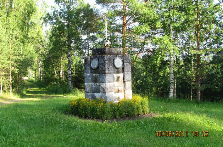 Vornan taistelun muistomerkki (Lähde: Kelvän kyläseura ry)