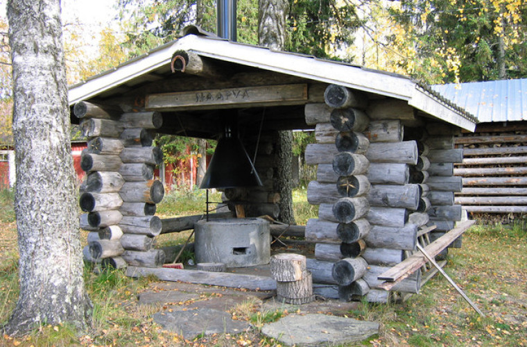 Metsästysmaja (kuva:Markku Leinonen)