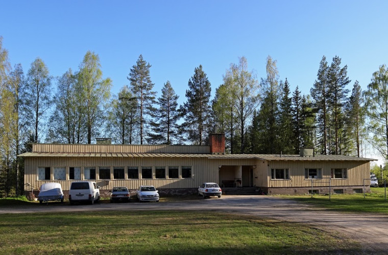 Kuohatin kylätalon uusi puoli (Kuva: Vesa Ikonen)