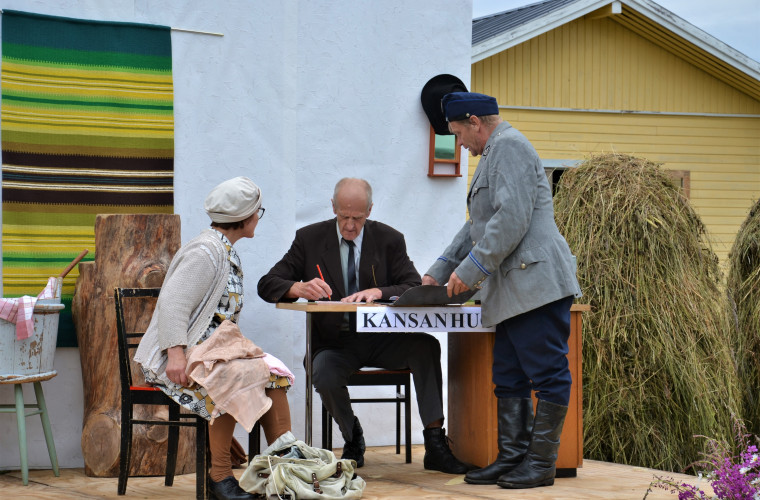 Korpiteatterin näyttelijät 2019 (Kuva: Lahja Toivanen)