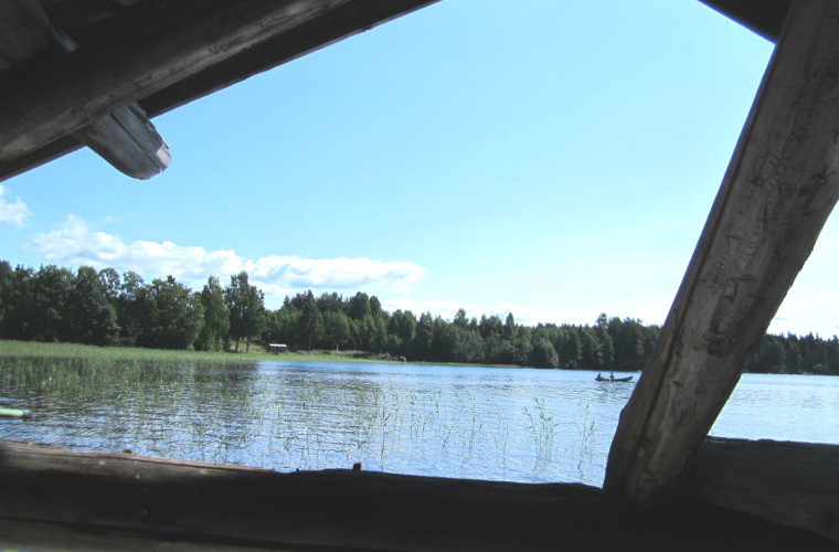 Nuottakota Juojärvellä. Kuva: Maaret Kaksonen.
